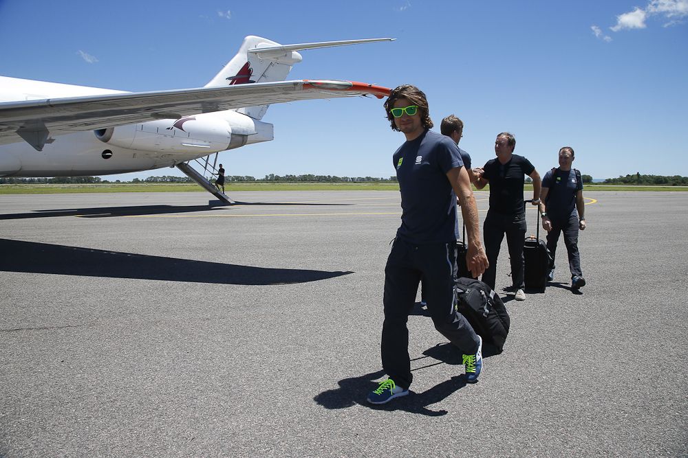 World Champion Peter Sagan arrives in Argentina for Tour de San Luis.