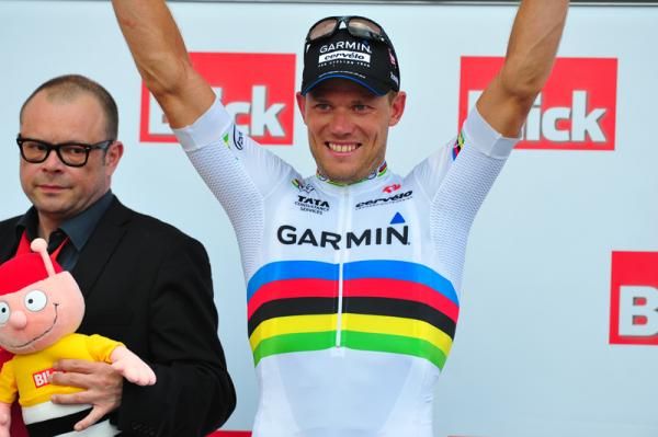 The World Champion took his first win of the season