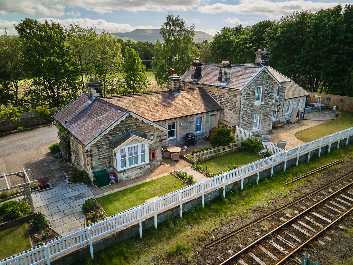 Station House Rillington A charming former station house that will delight train fans young and ...