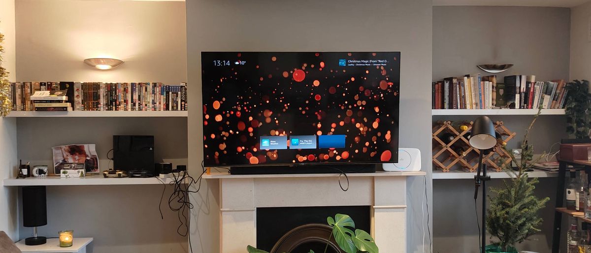 The Amazon Fire TV Omni Mini-LED 55-inch.