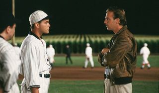 Field of Dreams Ray Liotta Kevin Costner baseball talk in the field