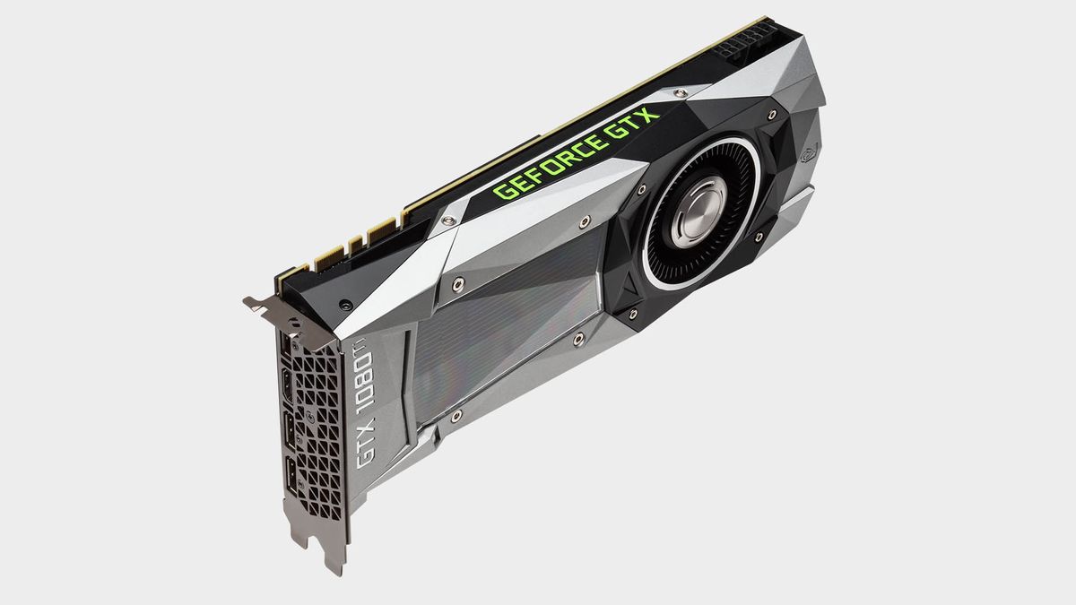 Nvidia GeForce GTX 1080 Ti graphics card from multiple angles