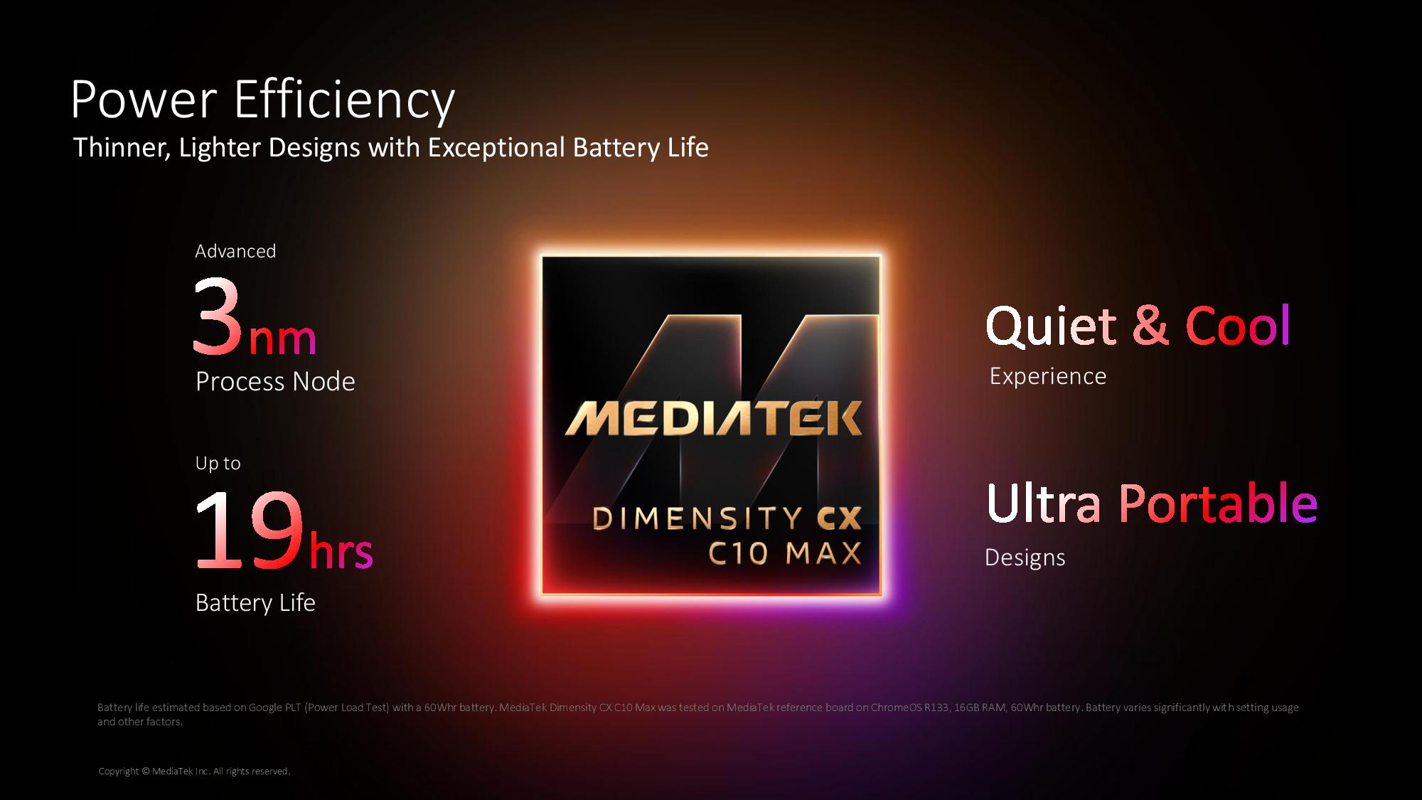 MediaTek представила процессор Dimensity CX C10 Max для новой категории ноутбуков Googlebooks — иллюстрация 2 к материалу