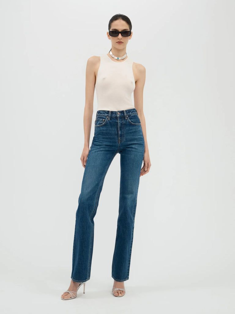 Brontë Jean in Rigid Denim