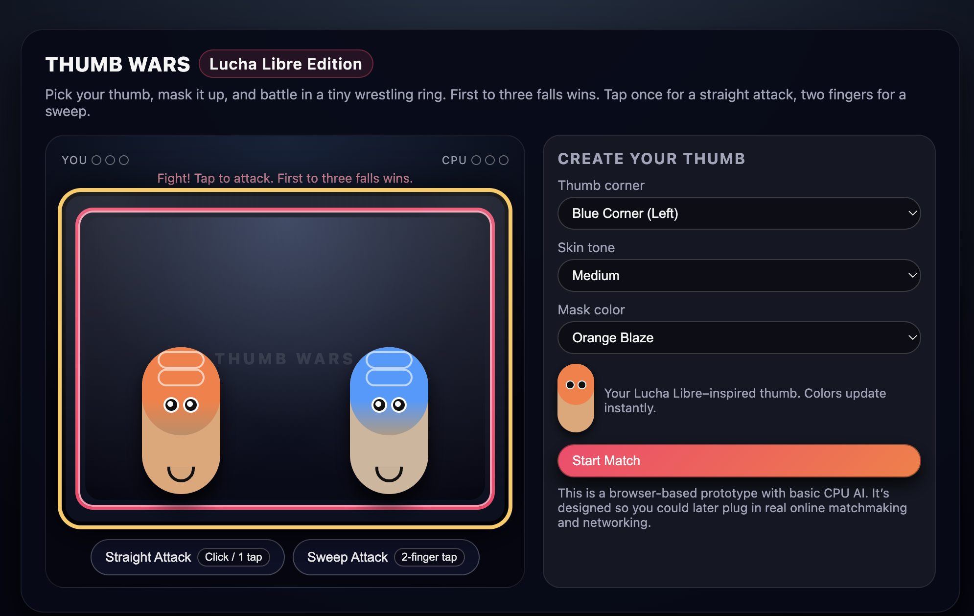 ChatGPT Thumb Wars 1