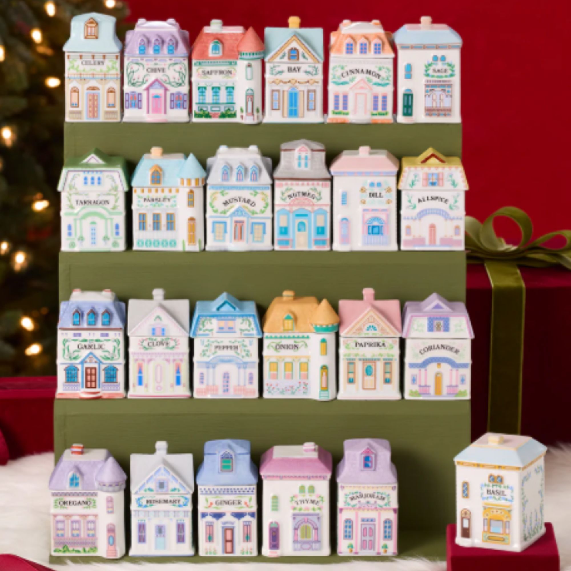 Lenox Spice Village 24-Piece Spice Jar Set