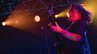 Singer-songwriter Ty Segall performs onstage during Levitation at Stubb's Bar-B-Q on April 26, 2018 in Austin, Texas.
