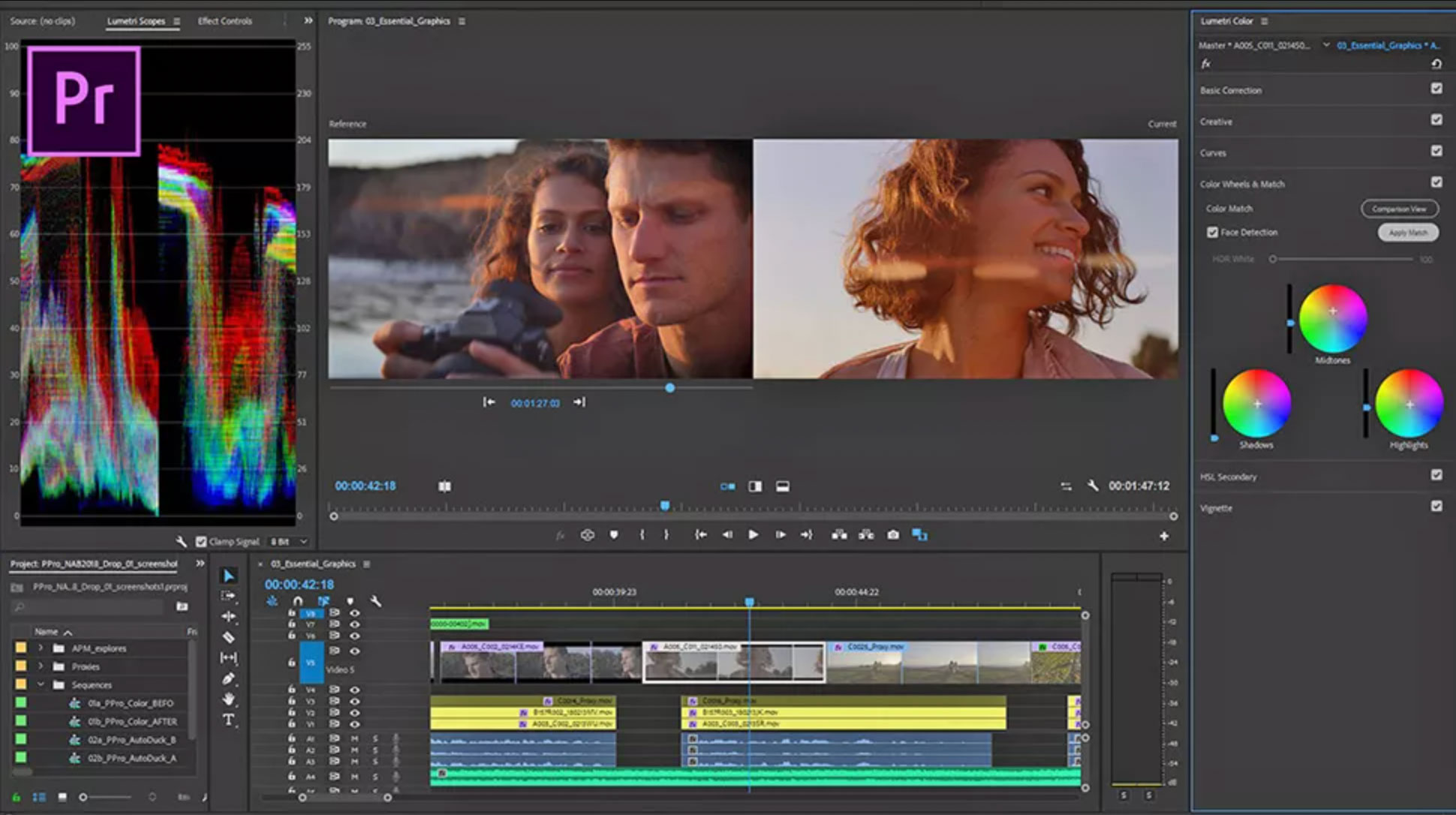 Best video editing software for YouTube: Premiere Pro
