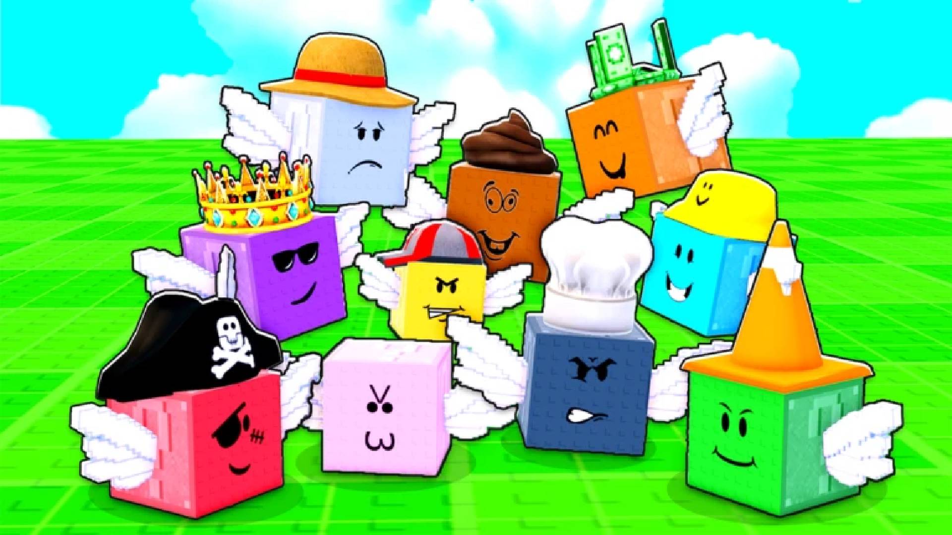 Roblox Be a Lucky Block key art