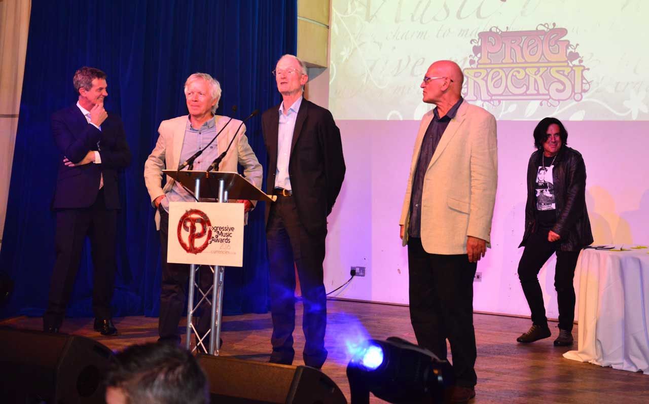 Van Der Graaf Generator, winners of the Lifetime Achievement Award