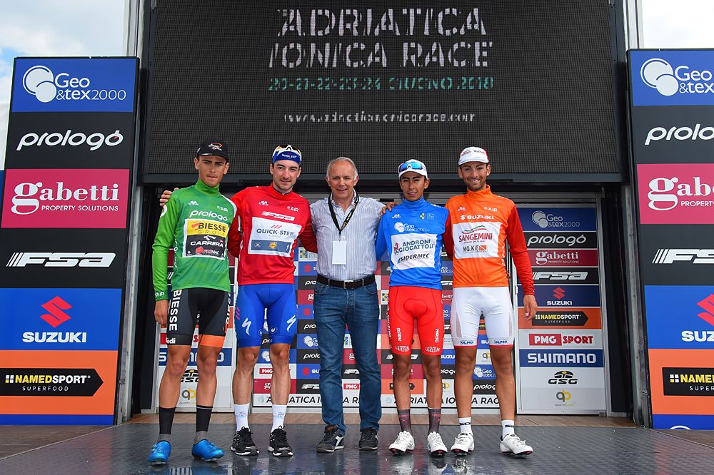 Ivan Sosa (Androni Giocattoli) wins the Adriatica Ionica Race