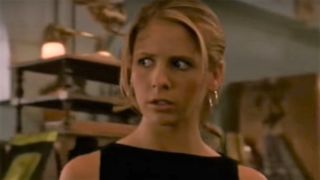 Sarah Michelle Gellar as Buffy.