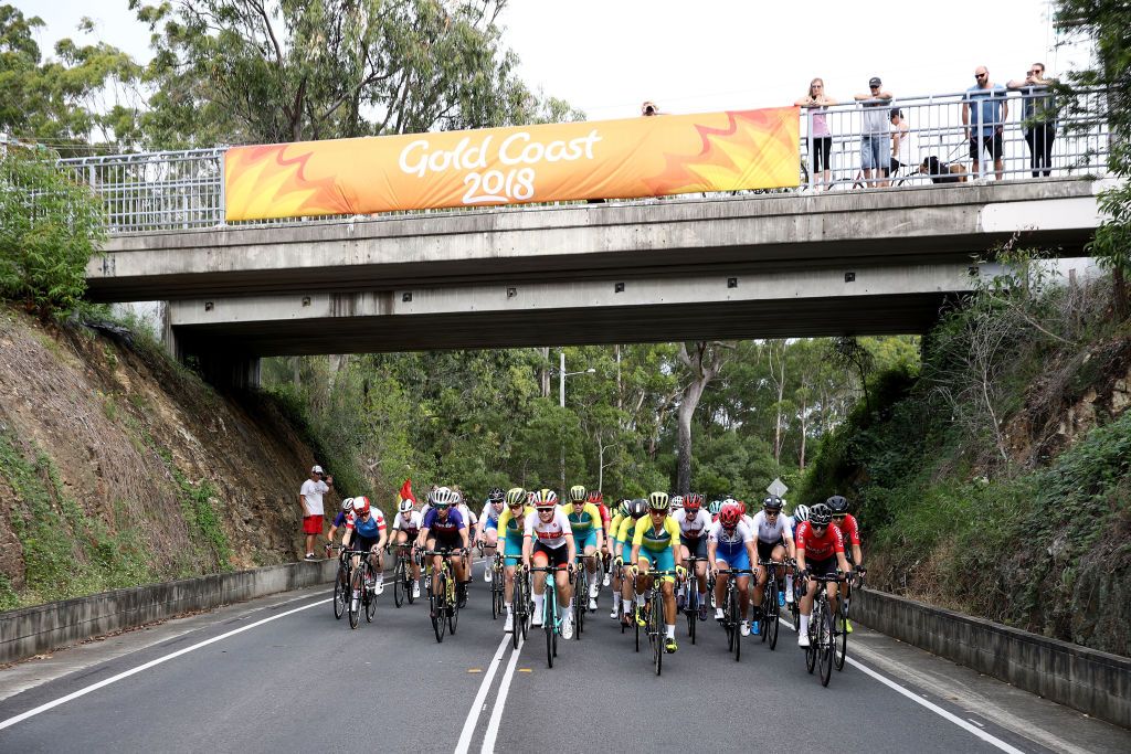 The race was taking place on Australia's Gold Coast