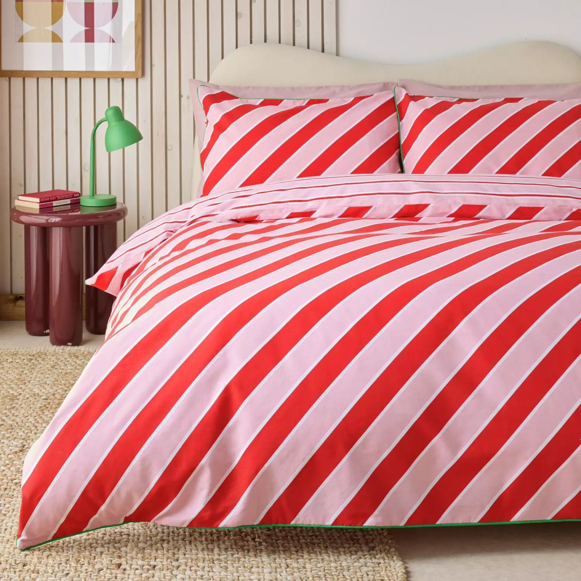 striped duvet cover 