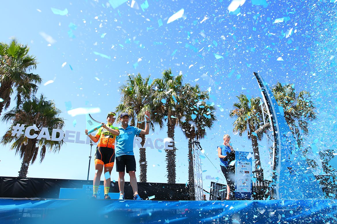 The podium