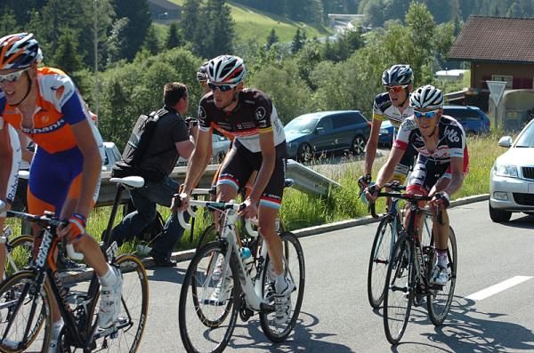 Frank Schleck and Bart De Clercq