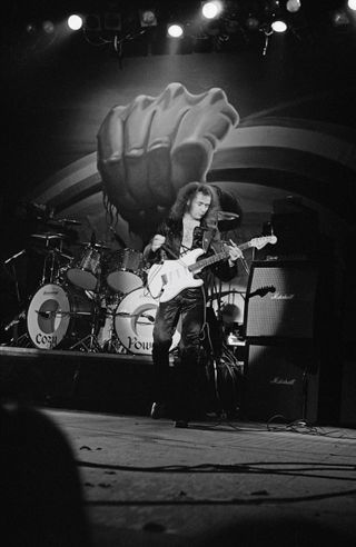Blackmore in the light, Rainbow live in Cleveland in 1976