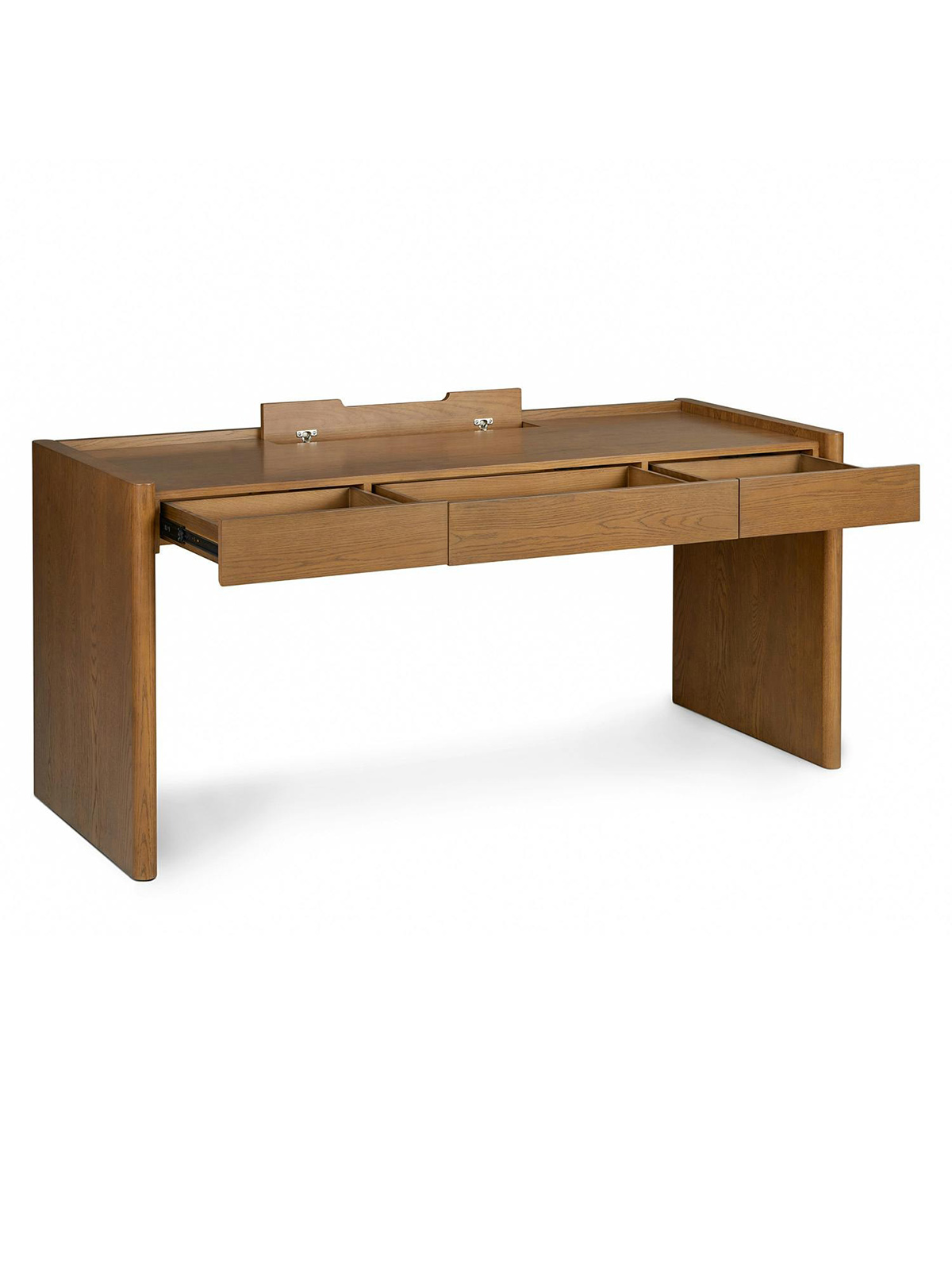Torme 70" Desk - Smoked Oak