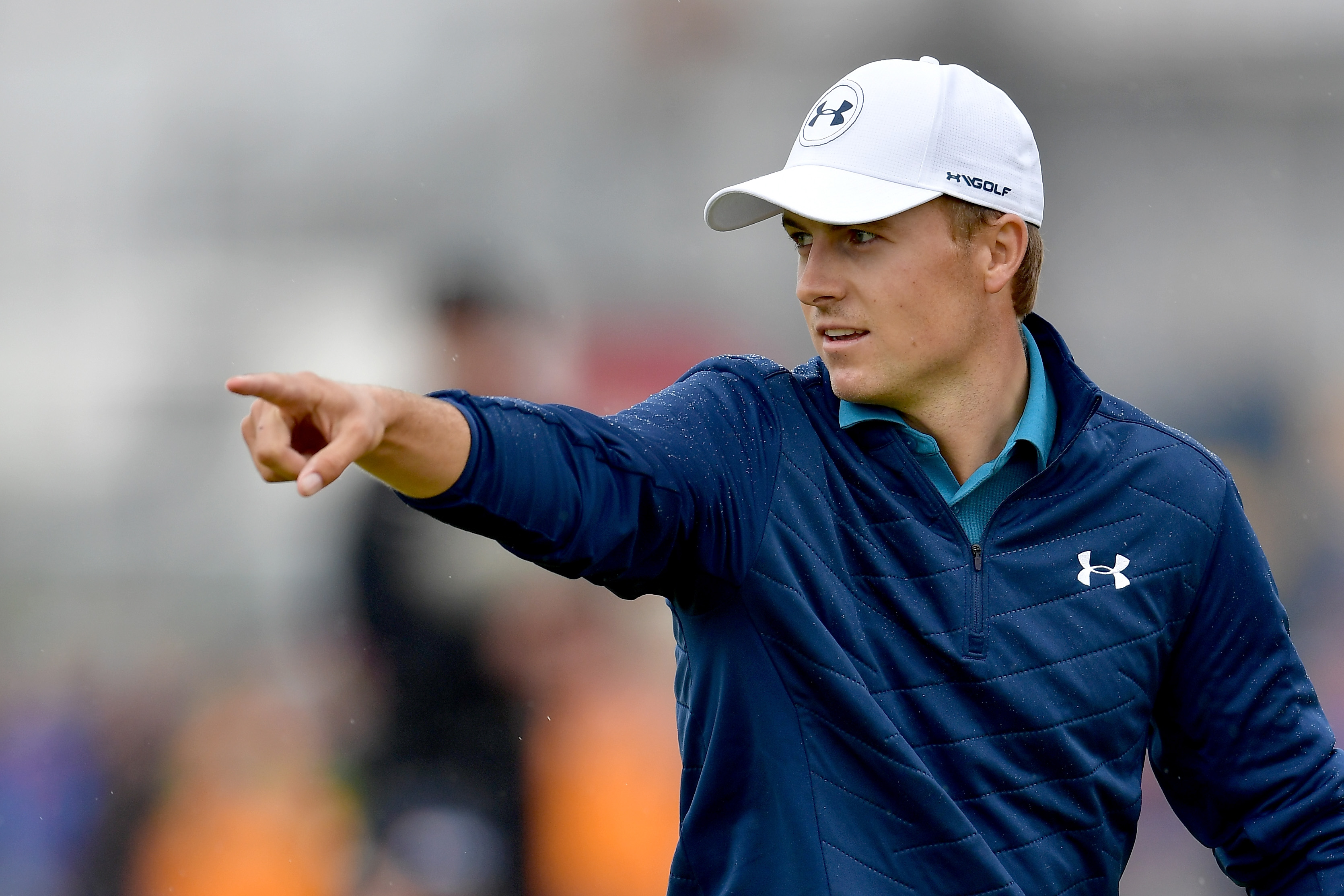 Jordan Spieth en route to winning the 2017 Open Championship at Royal Birkdale