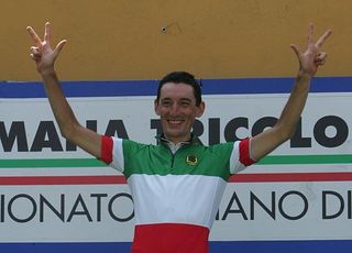 Marco Pinotti takes his third TT title at the Italian Nationals