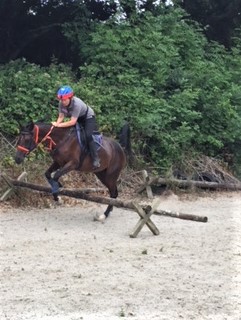 Chiara's first jump