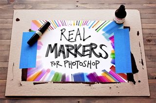 Real markers for Photoshop