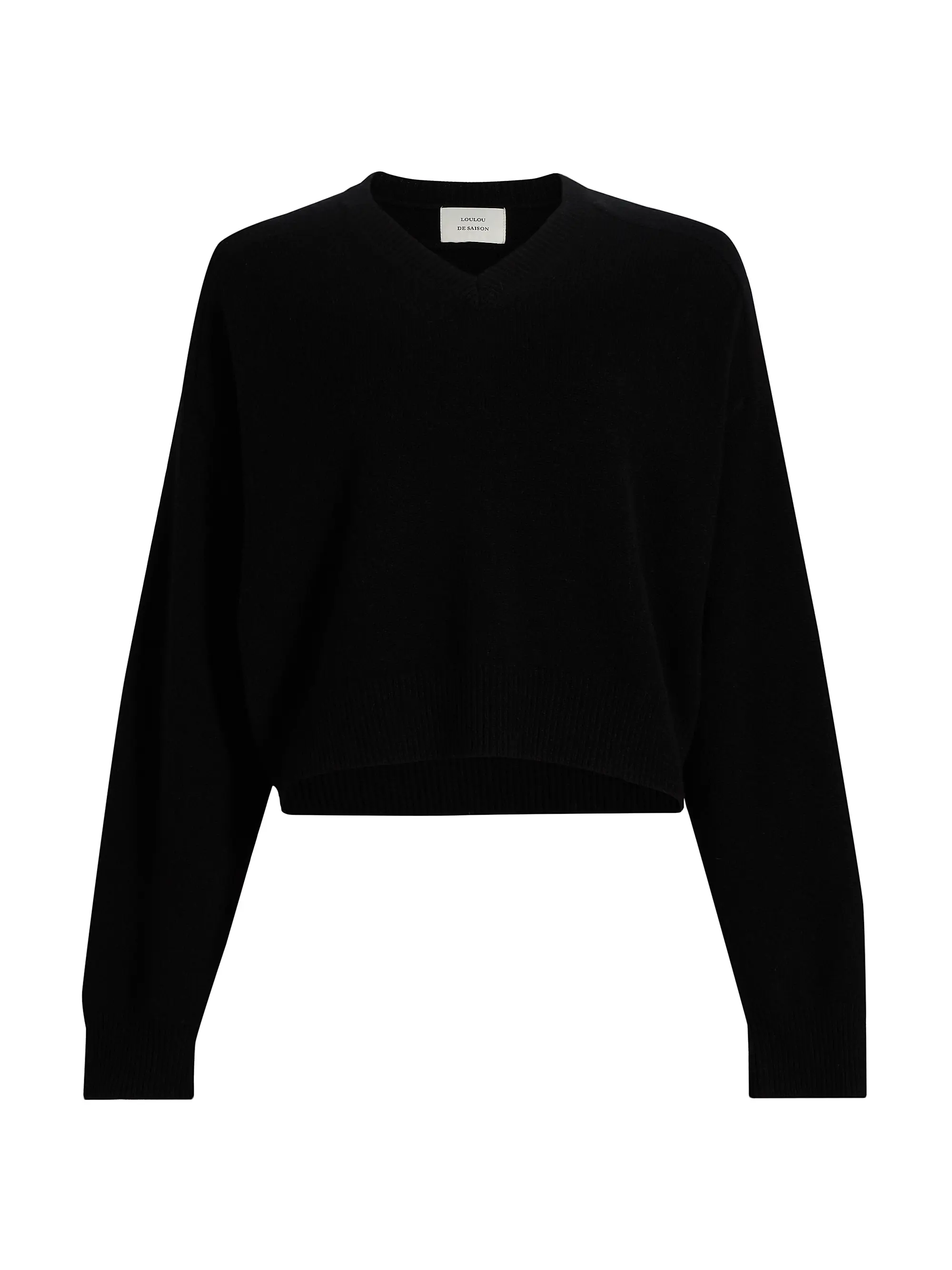 Anzor Cashmere V-Neck Boxy Sweater