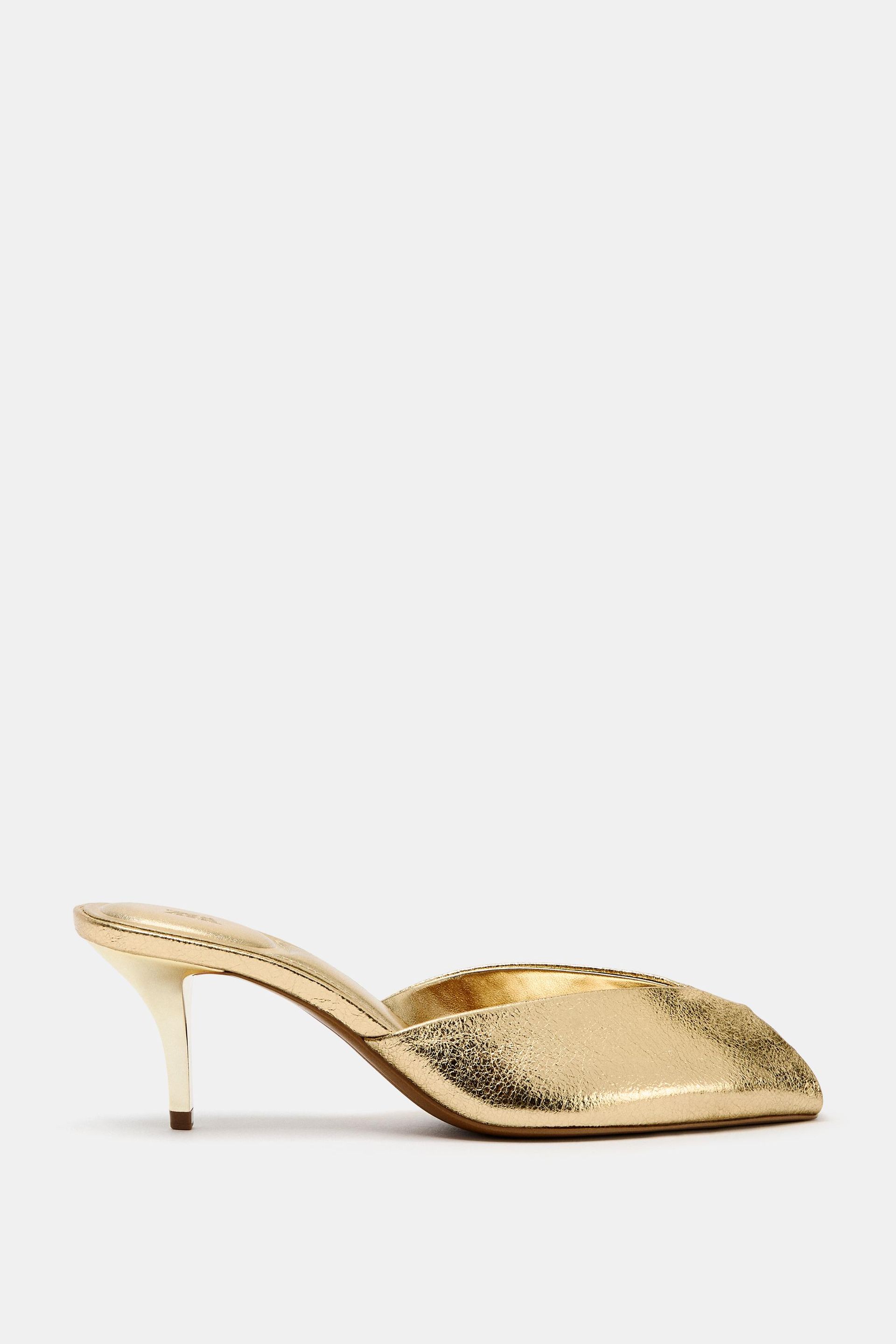 Metallic Effect Sandals