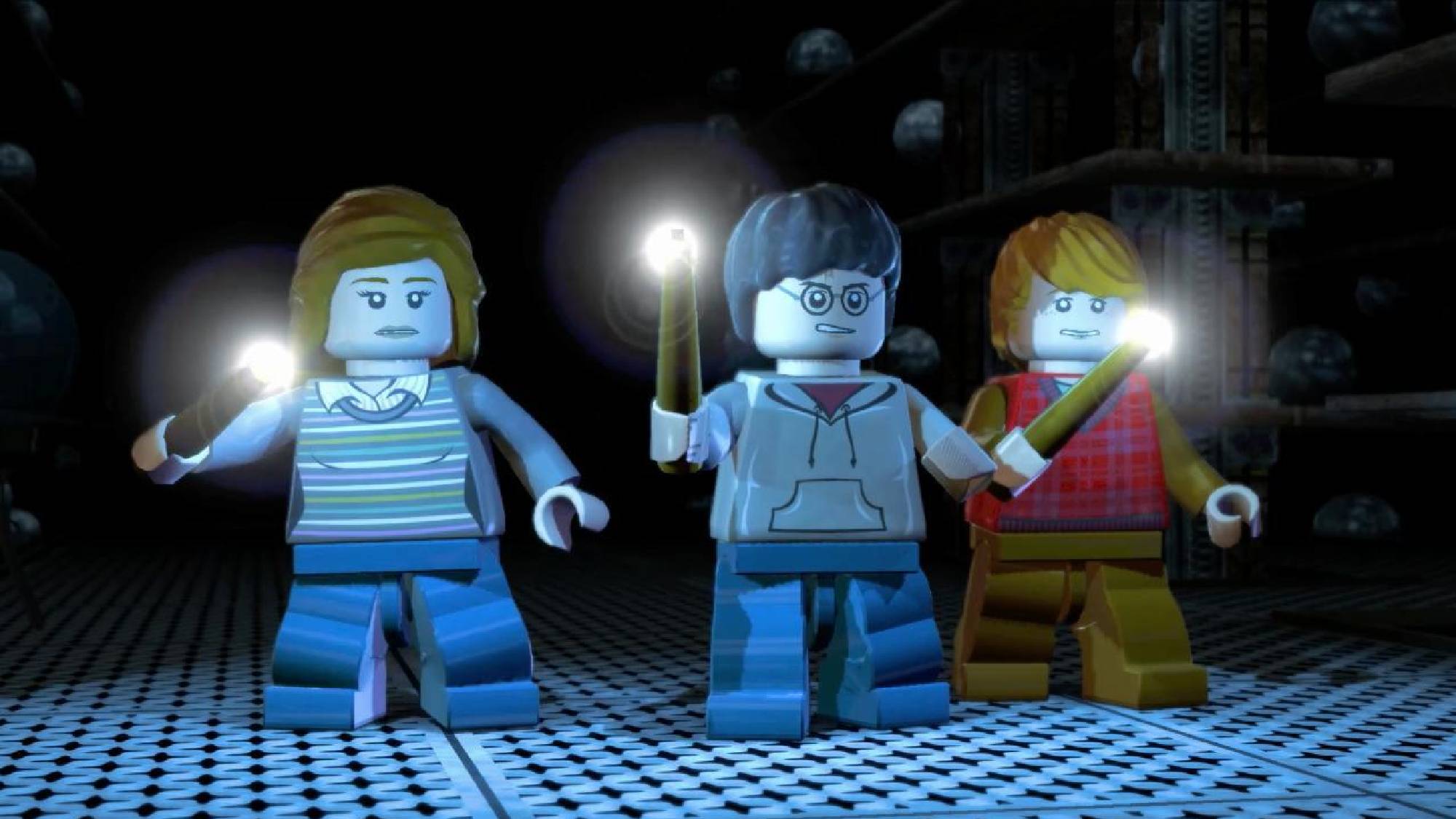 A screenshot from Lego Harry Potter Collection