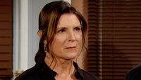 Sheila (Kimberlin Brown) looks concerned on The Bold and the Beautiful