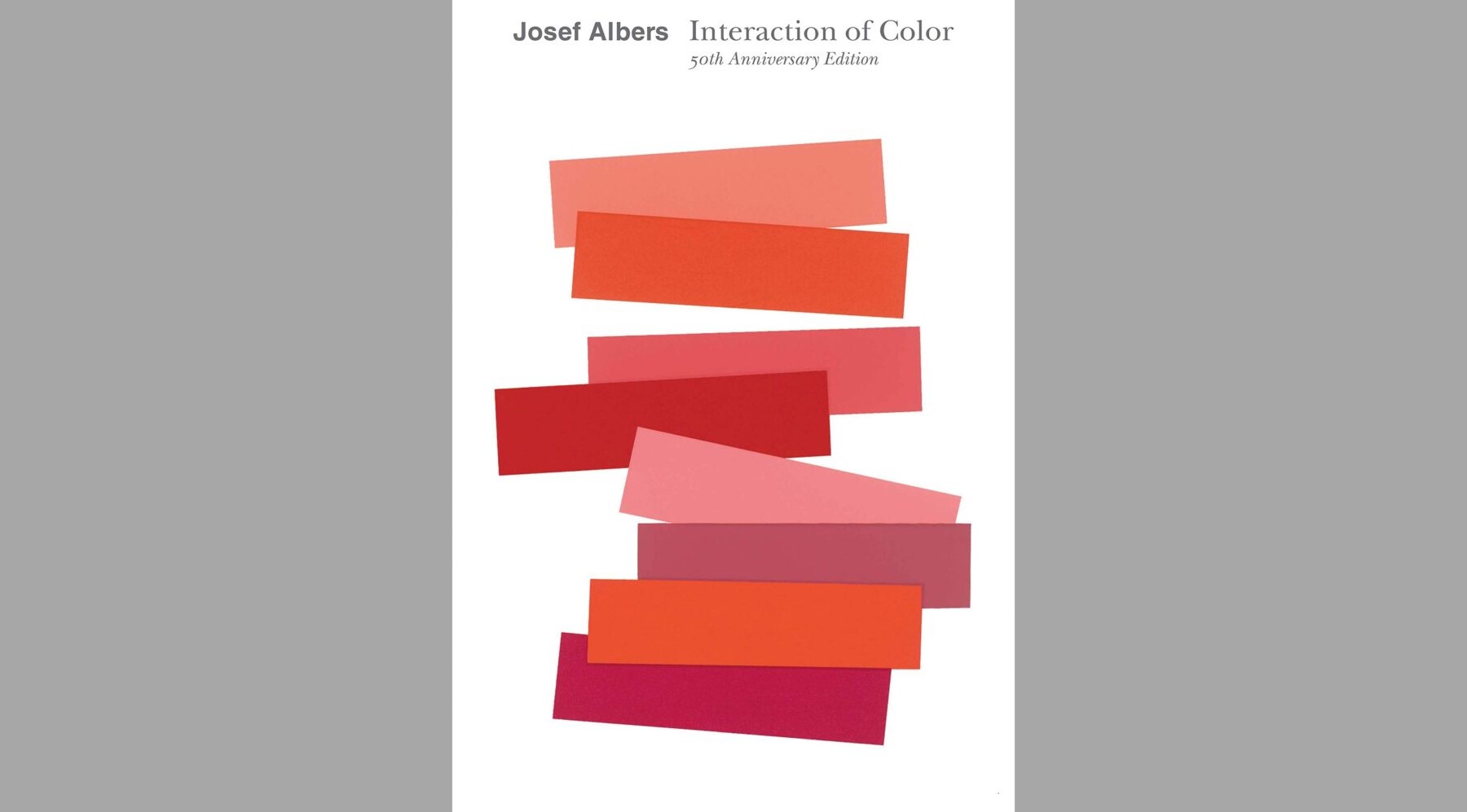 Graphic design books: Cover of Interaction of Colour book