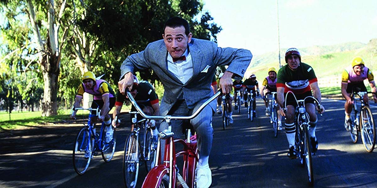 Paul Reubens in Pee-wee&#039;s Big Adventure