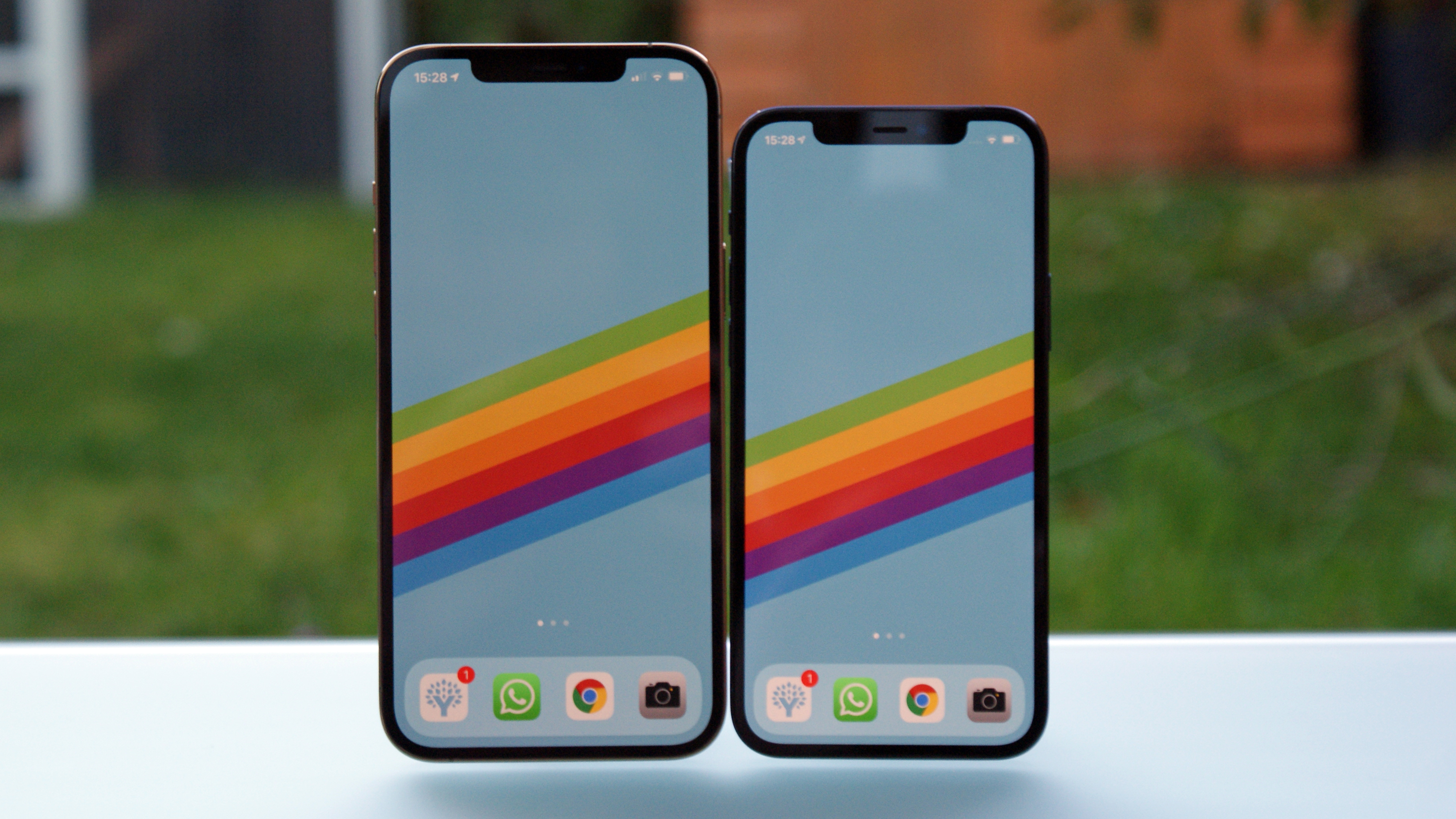 The iPhone 12 Pro Max and iPhone 12 Pro