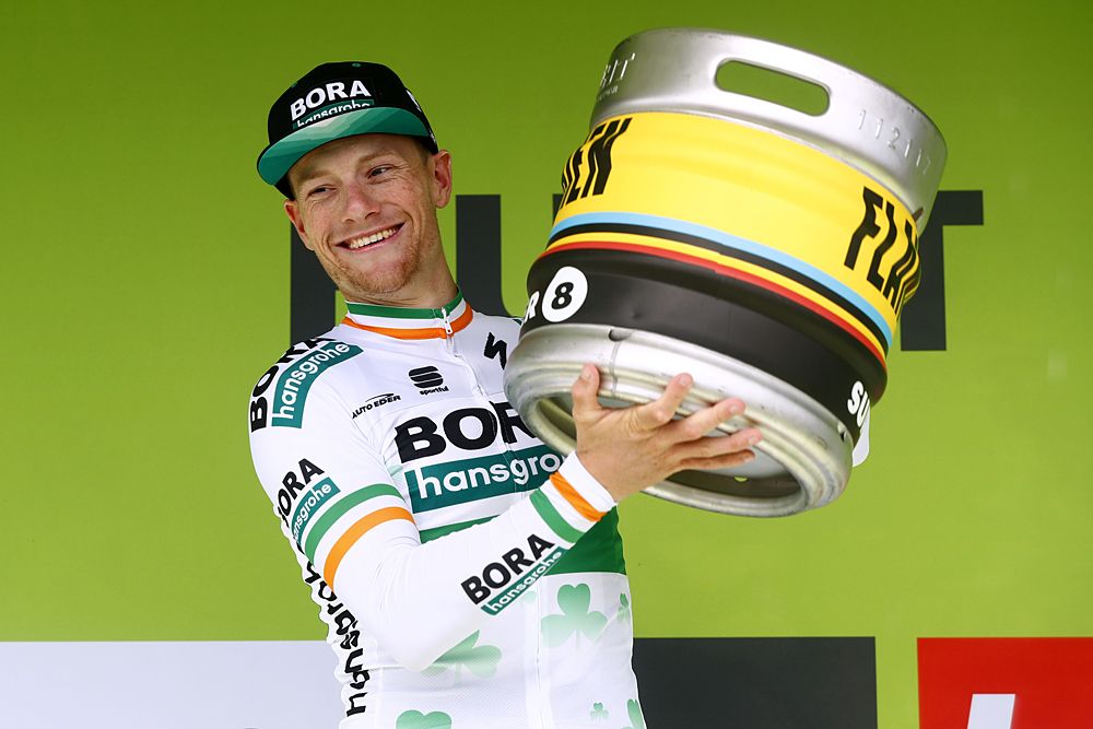 Sam Bennett (Bora-Hansgrohe) wins stage 1 at BinckBank Tour
