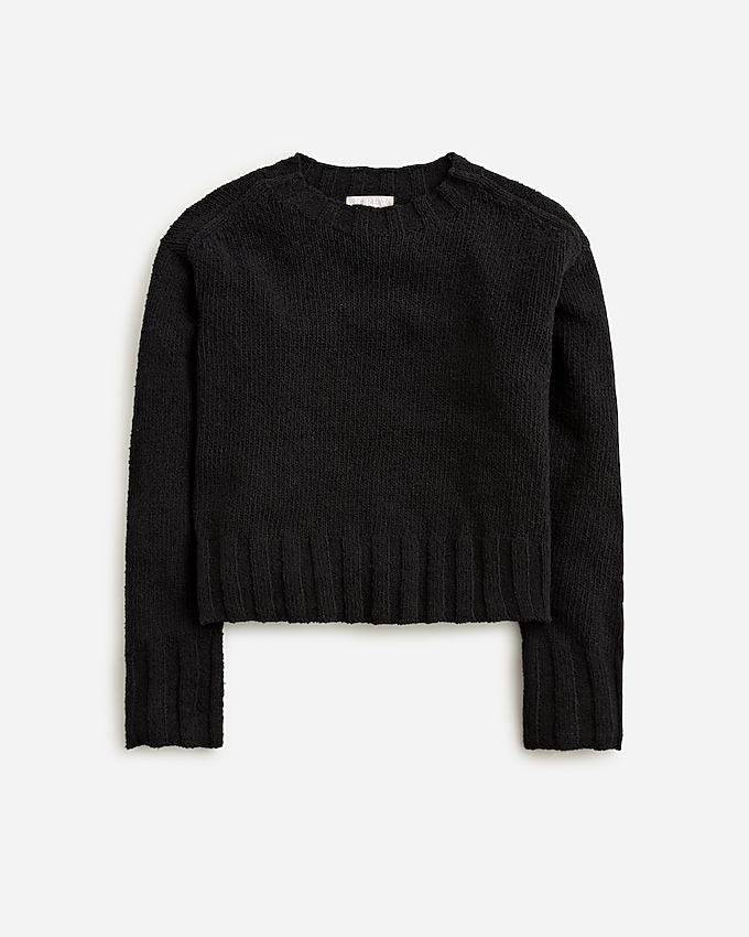 Relaxed Crewneck Beach Sweater