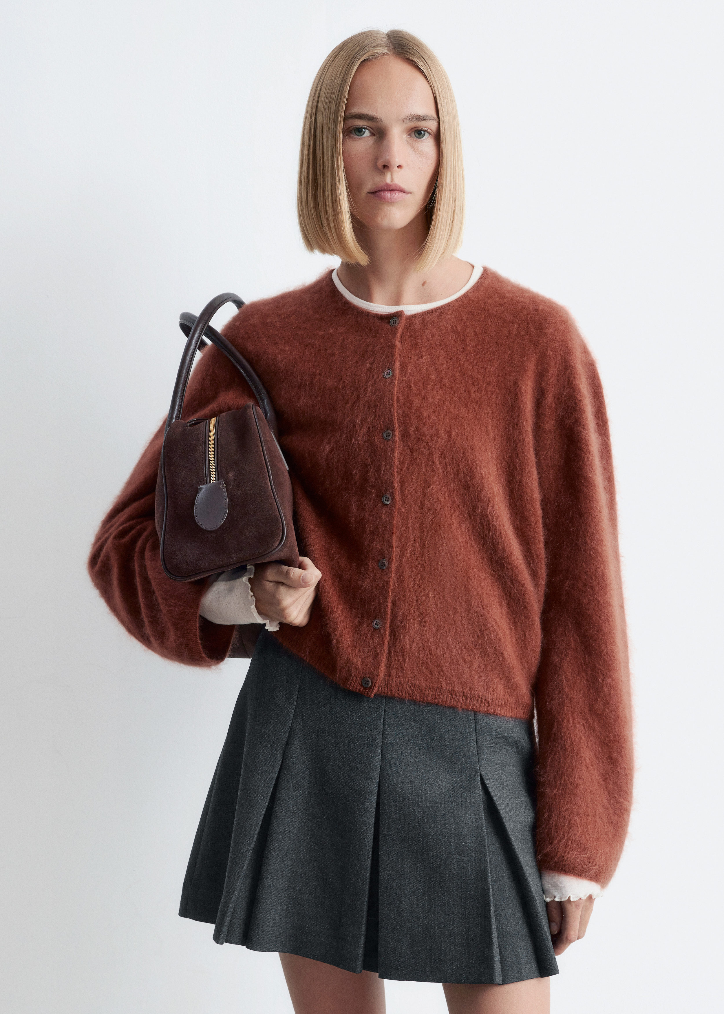 Knitted Cashmere Cardigan