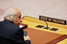 United Nations' Palestinian delegate