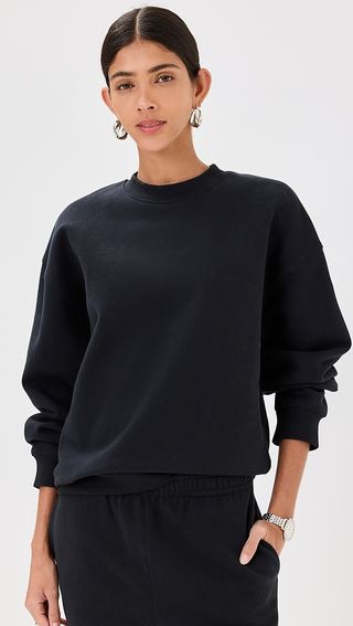 Reformation Emma Classic Crewneck Sweatshirt