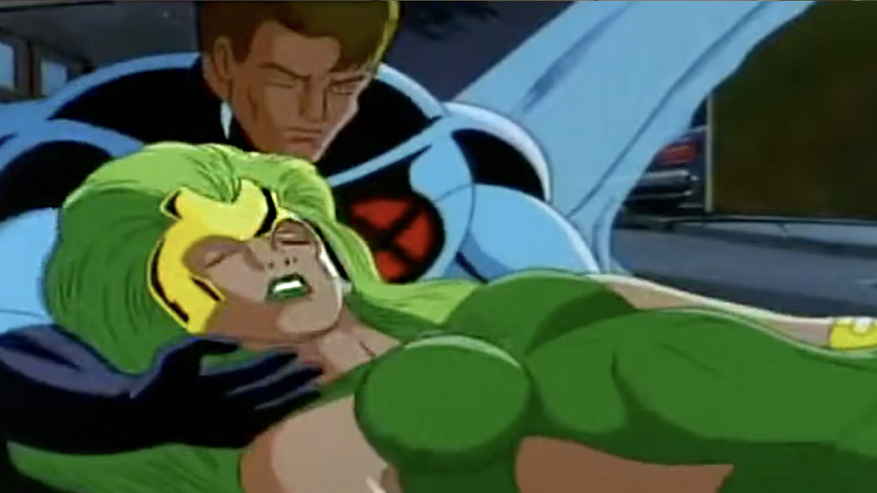 Polaris, as she appeared in the X-Men: The Animated Series episode, "Cold Comfort."