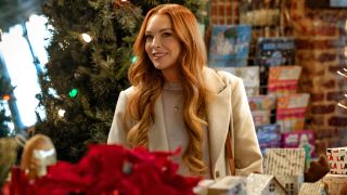 Lindsay Lohan smiling in Our Little Secret.