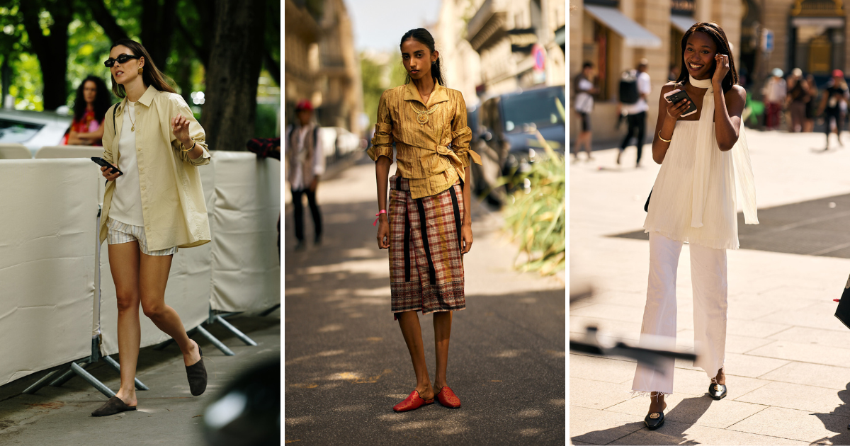 So Parisian—Fashion Experts in Europe Are Swapping Chunky Sandals for This Elegant Alternative
