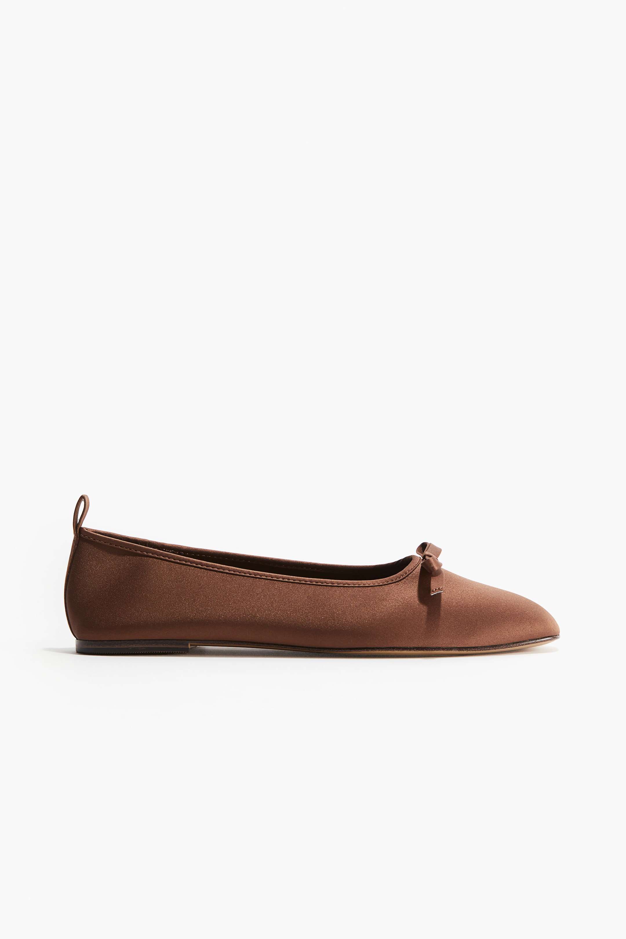 Bow-Detail Ballet Flats