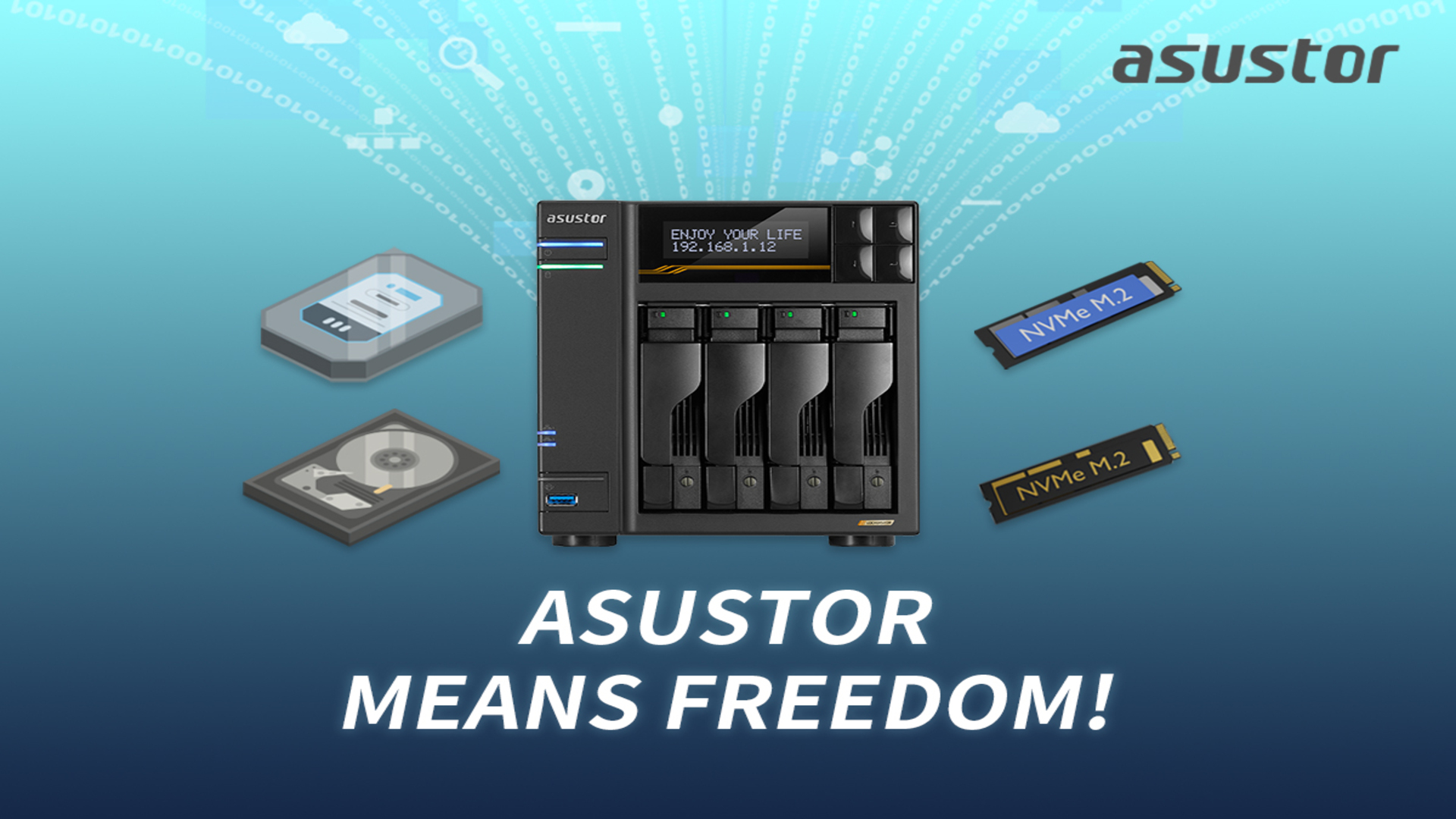 Asustor open NAS devices