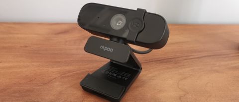 A frontal shot of the Rapoo XW2K webcam