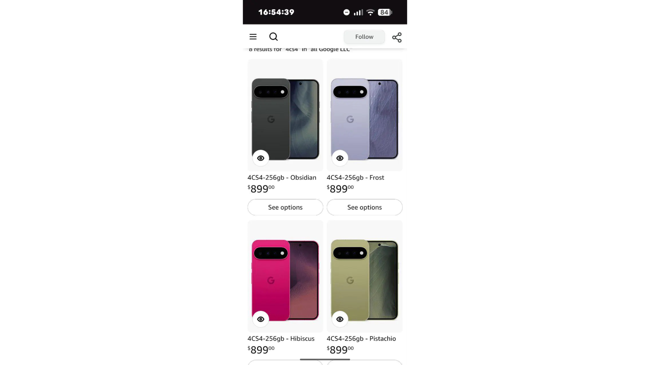 Lead Pixel 11 series specifications, USA price on Amazon listing.