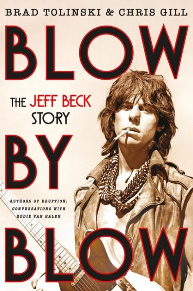 The cover of the Jeff Beck biography Blow by Blow: The Jeff Beck Story