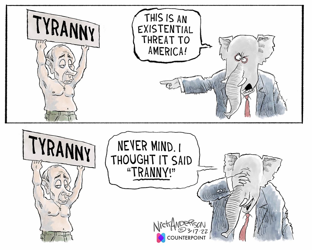 Political Cartoon