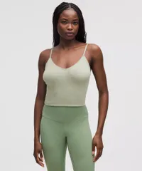 Lululemon Cotton Pointelle Cropped Cami Tank Top Lululemon Cotton Pointelle Cropped Cami Tank Top