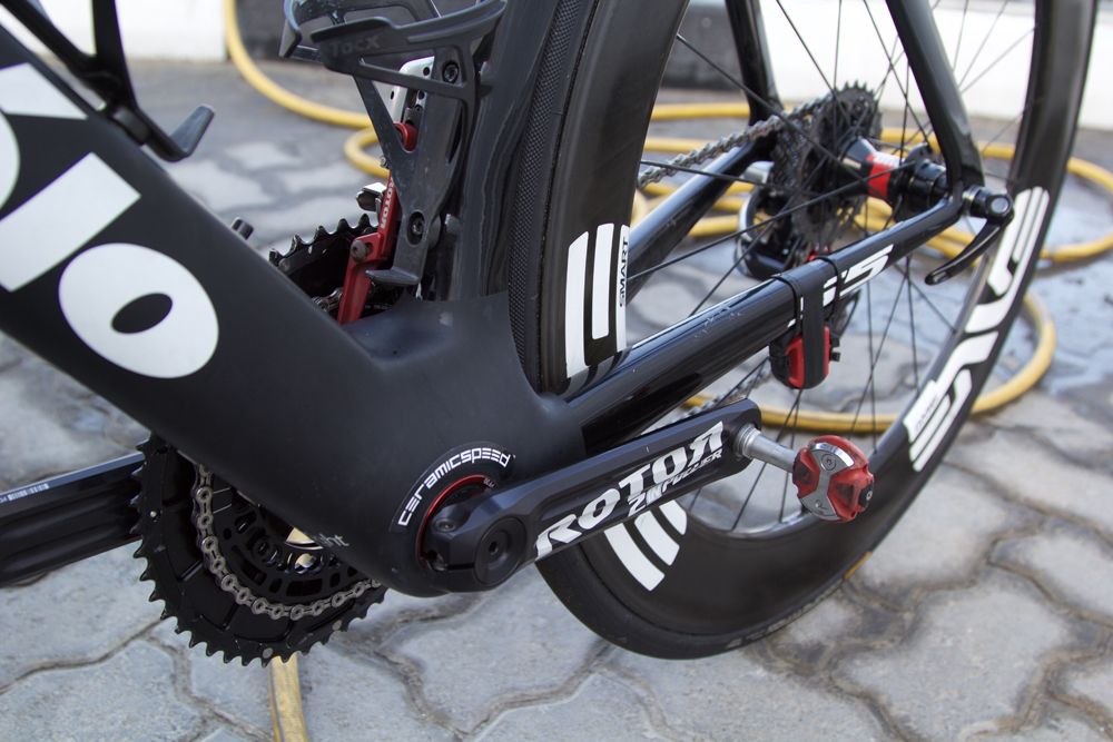 Speedplay pedals and Rotor cranks for Cavendish