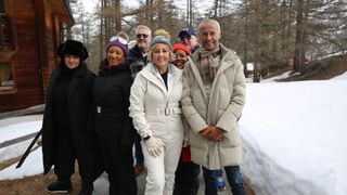 Andrew Ridgeley and the cast of Last Christmas's music video revisit Saas-Fee, Switzerland